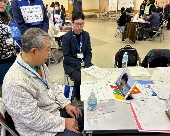 訓練のようす