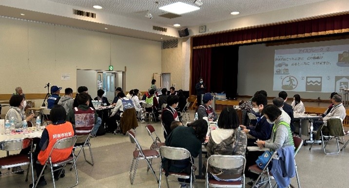 訓練のようす